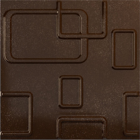 Ekena Millwork 19 5/8in. W x 19 5/8in. H Odessa EnduraWall Decorative 3D Wall Panel Covers 2.67 Sq. Ft. WP20X20ODAMB